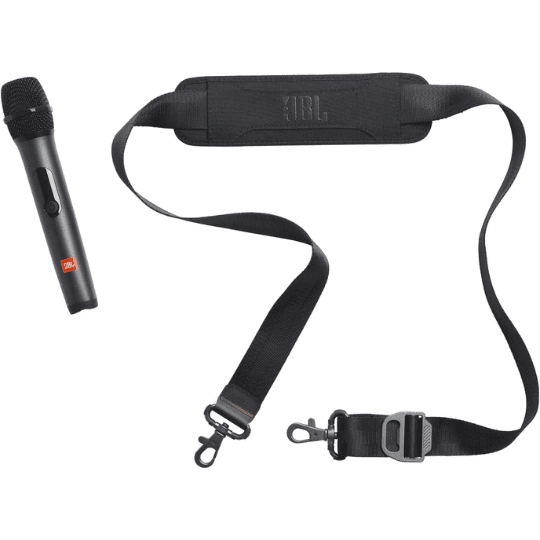 JBL PartyBox On-The-Go Essential - Portable Party Speaker with Built-in Lights and Wireless mic