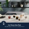 De'Longhi Magnifica Evo ECAM290.83.TB, Fully Automatic Coffee Machine with Milk Frother