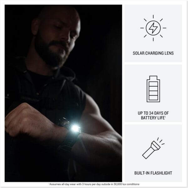 Garmin fēnix® 9 Pro Solar, Titanium, 47mm, Graphite/Black