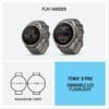 Garmin fēnix® 9 Pro Solar, Titanium, 47mm, Graphite/Black