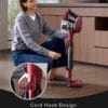 Vexilar Corded Vacuum Cleaner 60KPa/600W,Self-Standing,1.5L Large Dustbin