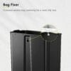 81-NajxWspL._SL1500_ EKO Madison Brushed Stainless 50 Liter/13.2 Gallon Step Trash Can with Inner Liner