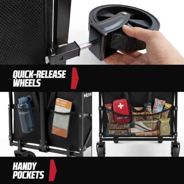 MoverX 150L Festival Trolley on Wheels