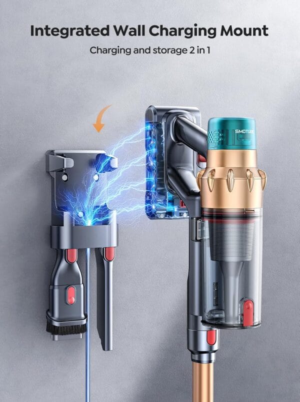 SMOTURE Cordless Vacuum Cleaner, 55KPa 650W Stick Cordless Vacuum