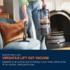 Vax LiftOut Pet Corded Upright Vacuum Cleaner, CDUP-LOXP